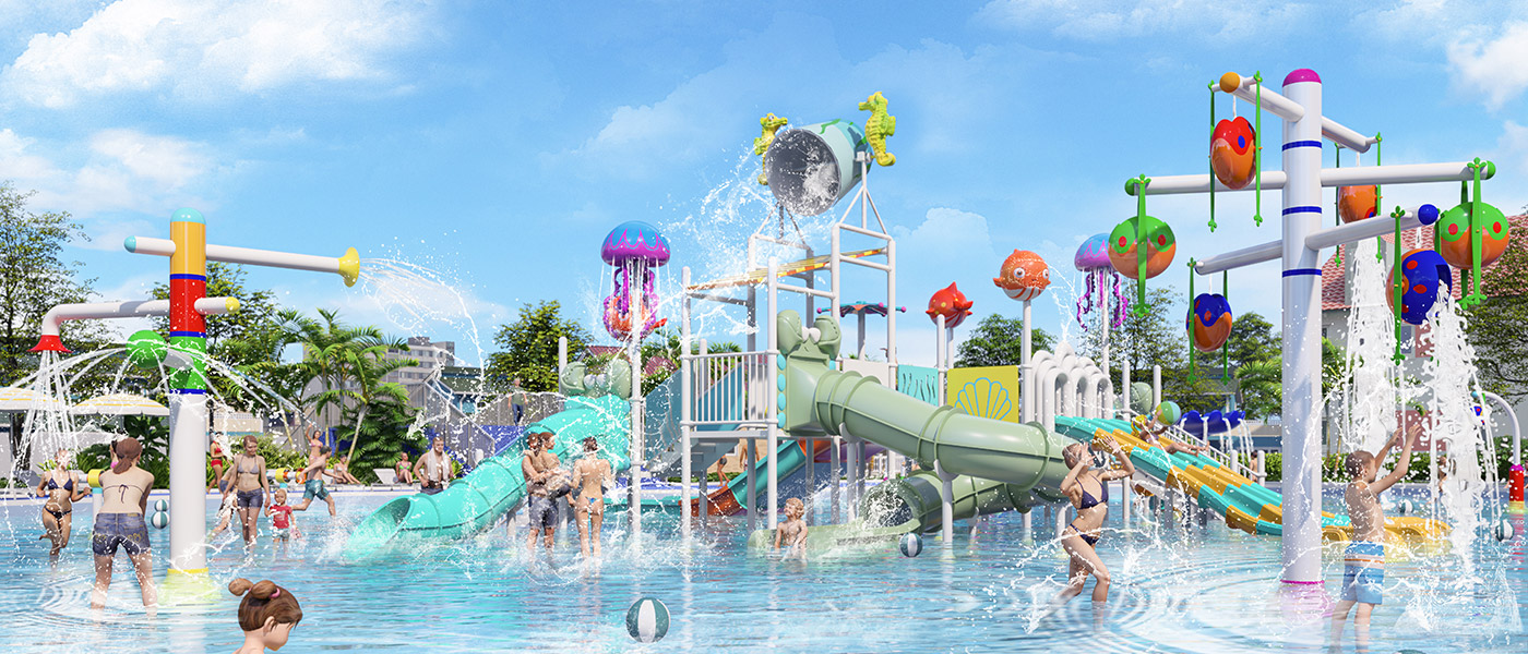 Wild wild wet water park design in Singapore
