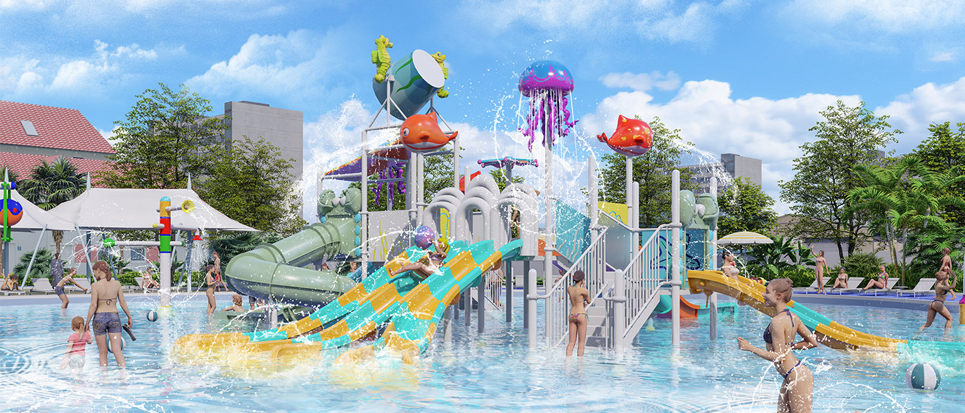 Wild wild wet water park design in Singapore