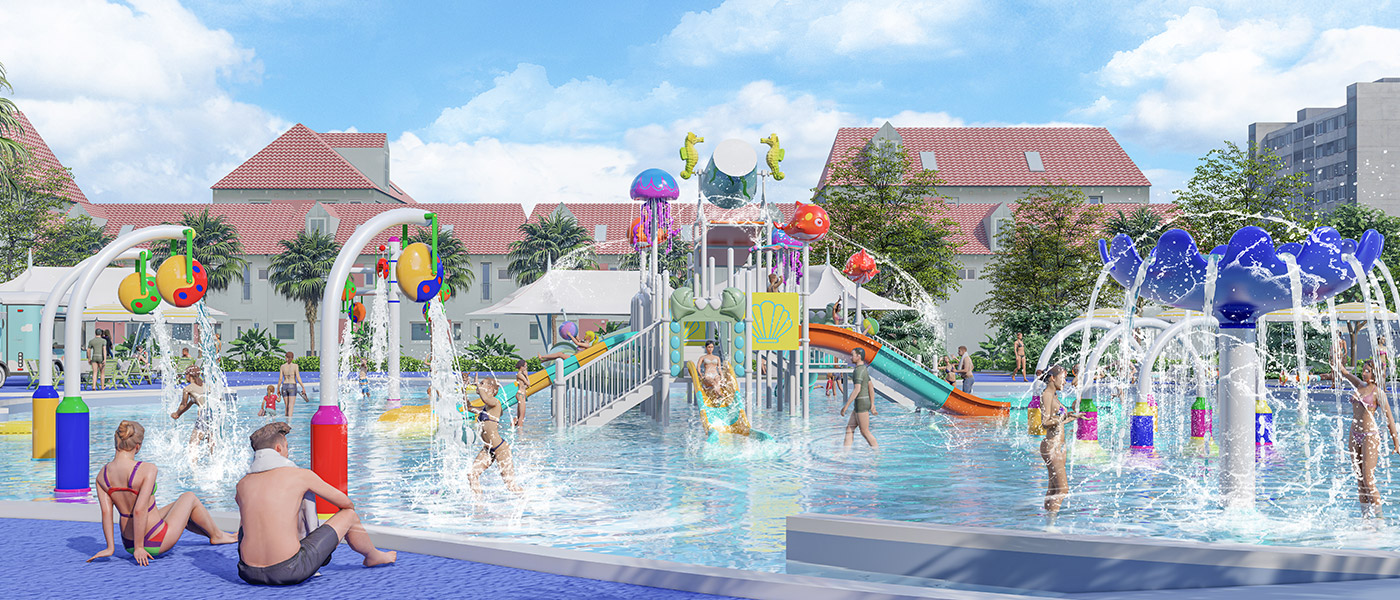 Wild wild wet water park design in Singapore