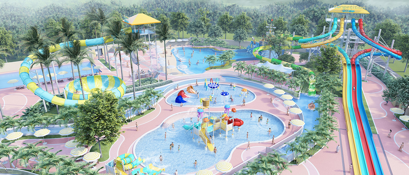 Medan Water Park, Indonesia