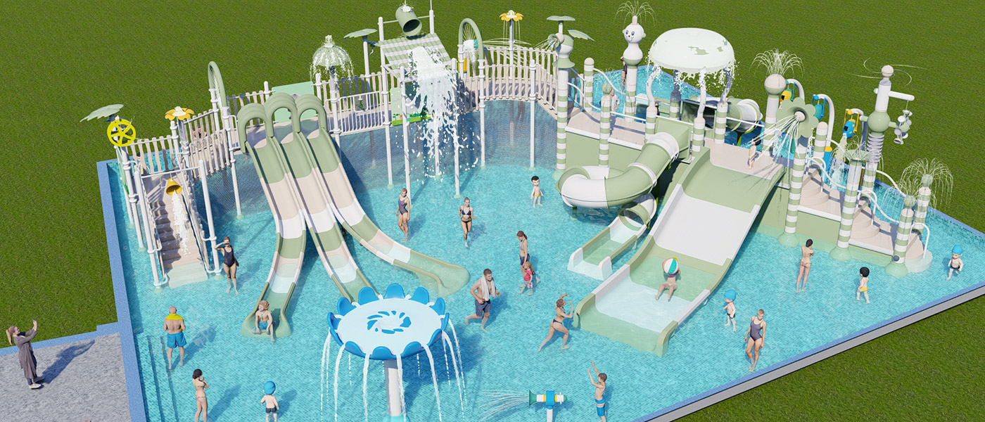 Chicolino resort water park in Spain