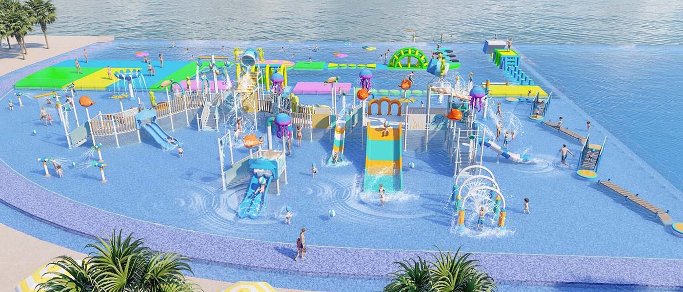 Marine-Themed Water Park Design in China | Integrated Family Entertainment Solutions
