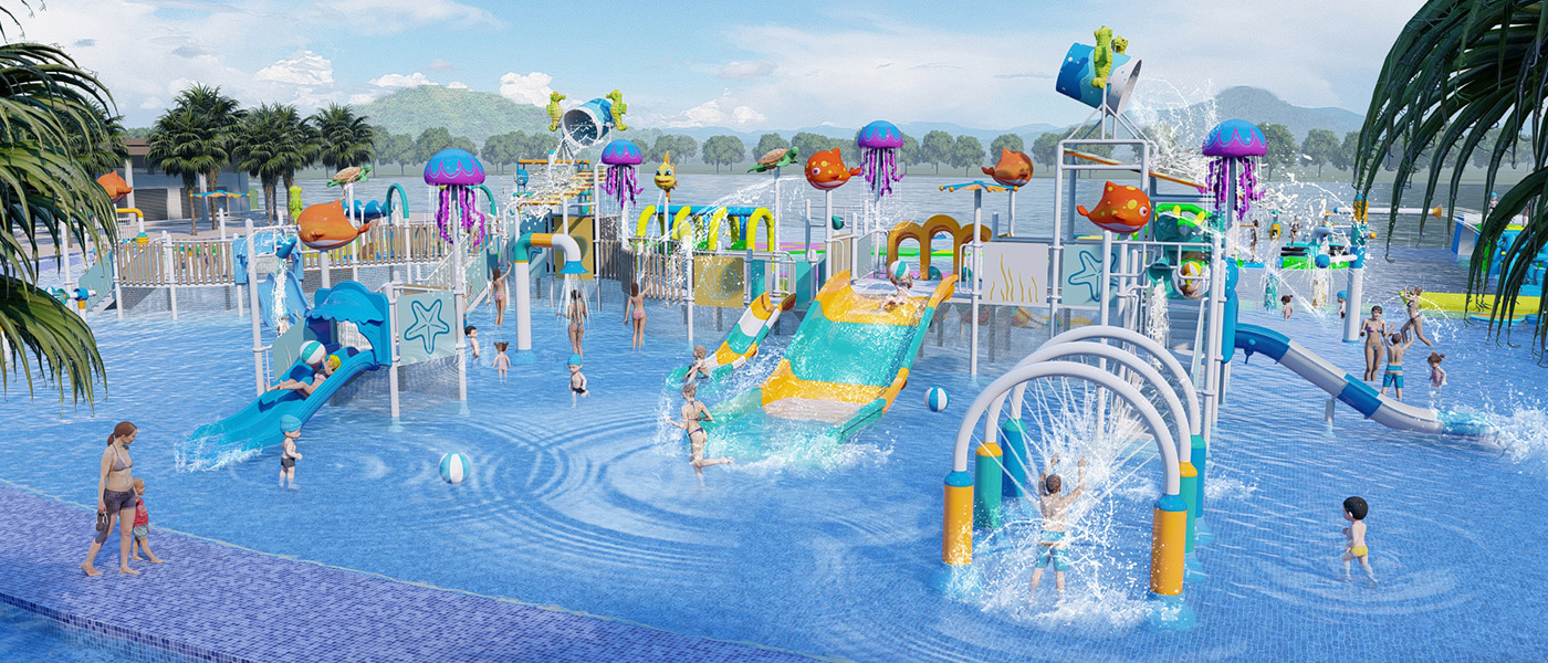 Marine-Themed Water Park Design in China | Integrated Family Entertainment Solutions