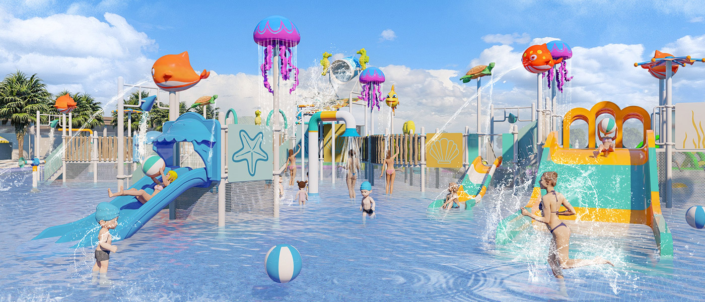 Marine-Themed Water Park Design in China | Integrated Family Entertainment Solutions