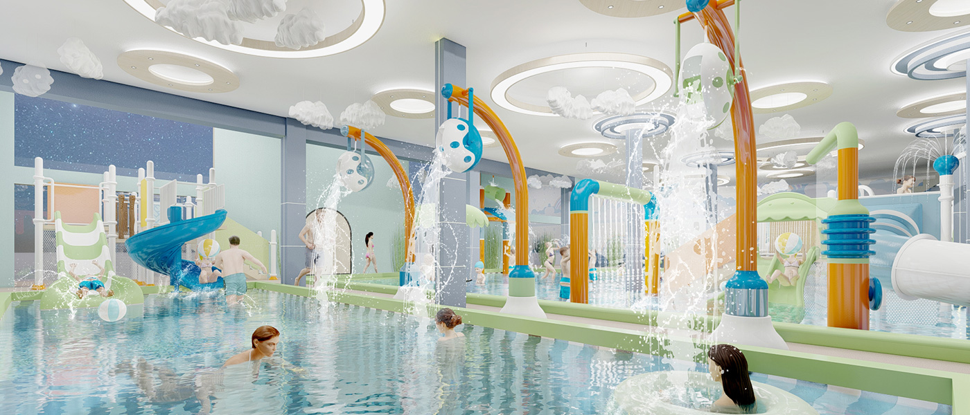 Indoor Family Water Park in Mecca | Heat-Resistant Design
