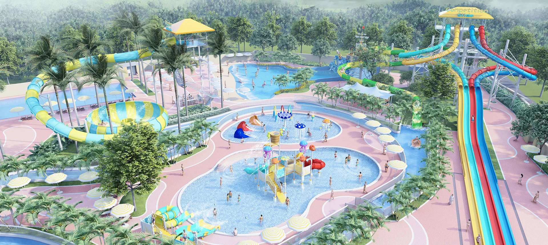 Medan Water Park, Indonesia
