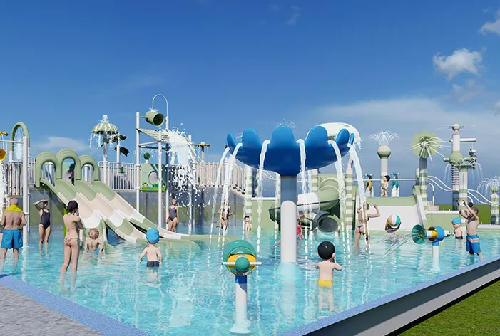 Chicolino resort water park in Spain