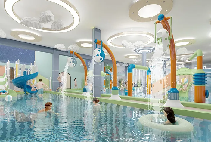 Indoor Family Water Park in Mecca | Heat-Resistant Design & Child-Safe Solutions