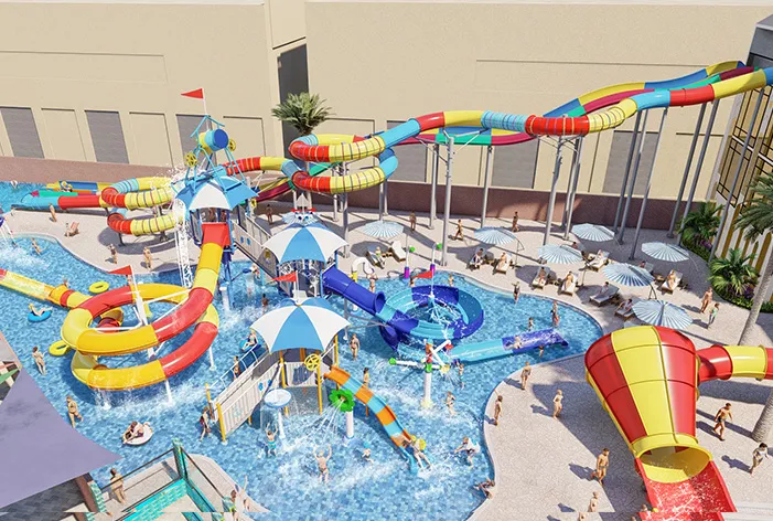 Master Water Park Design Plan for All Ages | Clock Tower Water Park, UAE