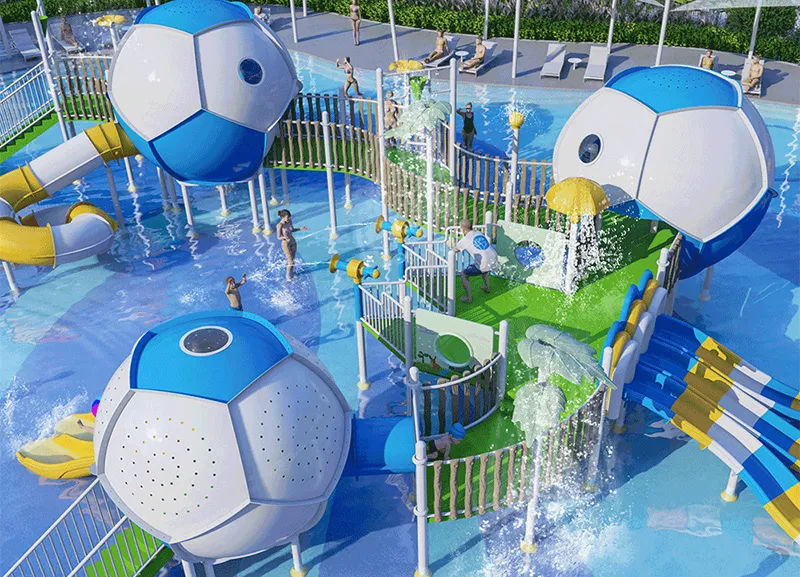 Magic Ball Water Playground withCustomized Water Play Design