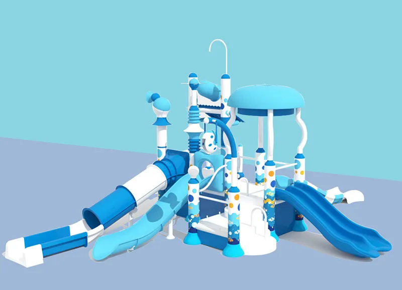 Large Scale Comprehensive Water Park Design and Kids Water Slides Combination