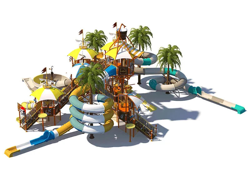 Water Park with Interactive Water House