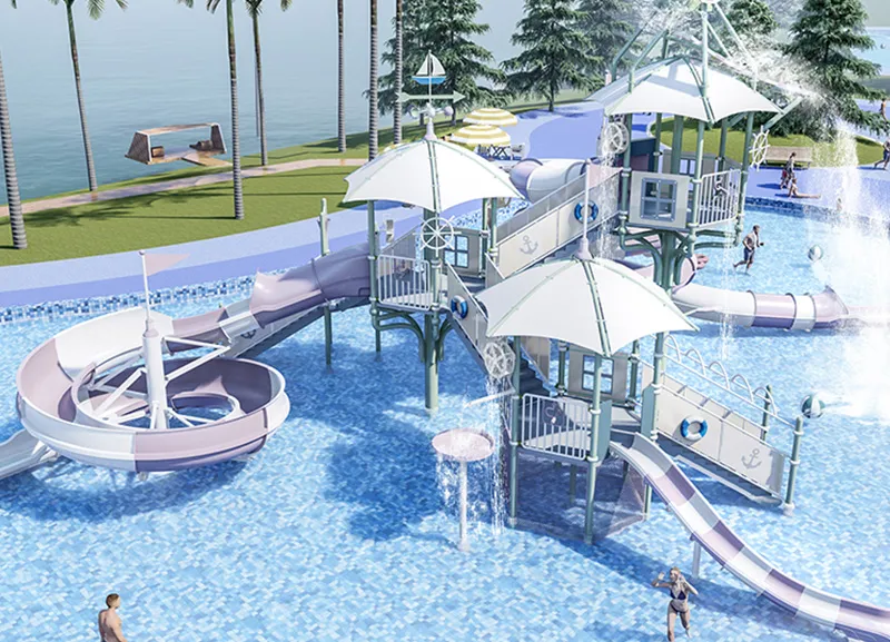 Desert Oasis Interactive Water House