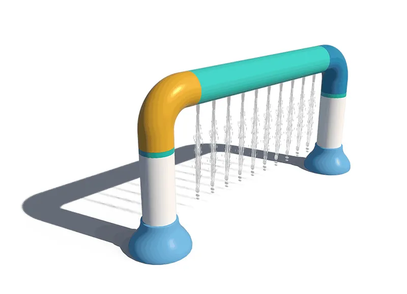 Small Size Door-shaped Water Ring Play Equipment