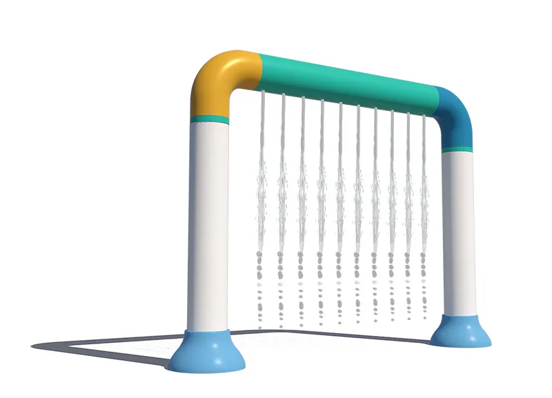 Door-shaped Water Ring Play Equipemt