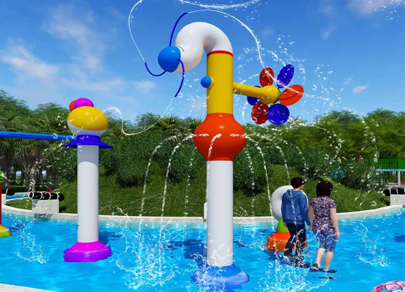 Funny Horn-shaped Pour Bucket Water Play Equipment