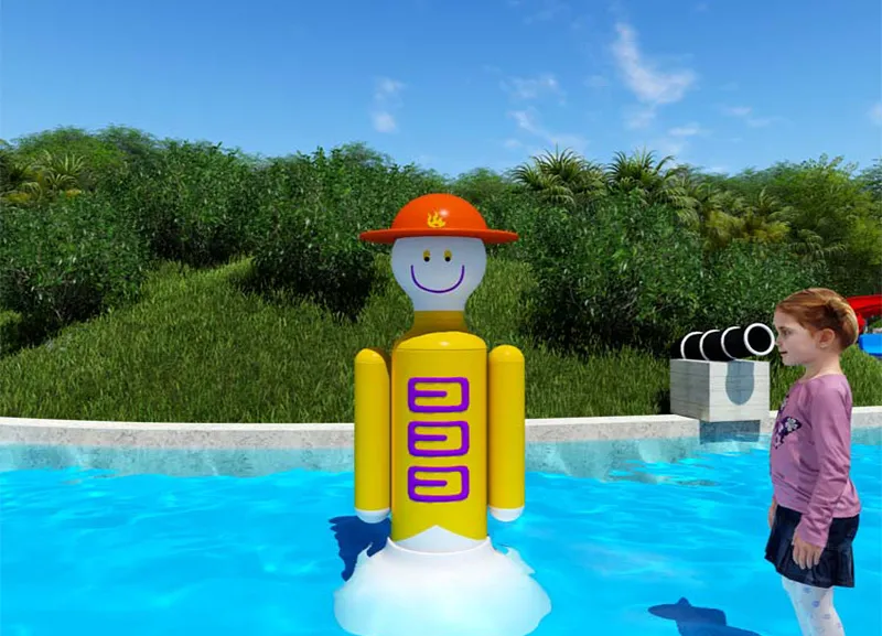 Clown Water Spray Play Equipment