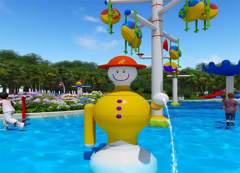 Clown Water Spray Play