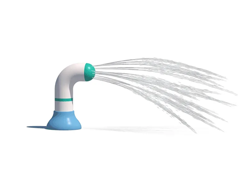 Bent Pipe Water Play Equipment