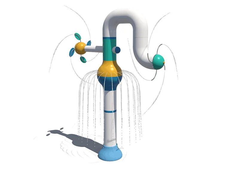Fan Blade Water Play Equipment