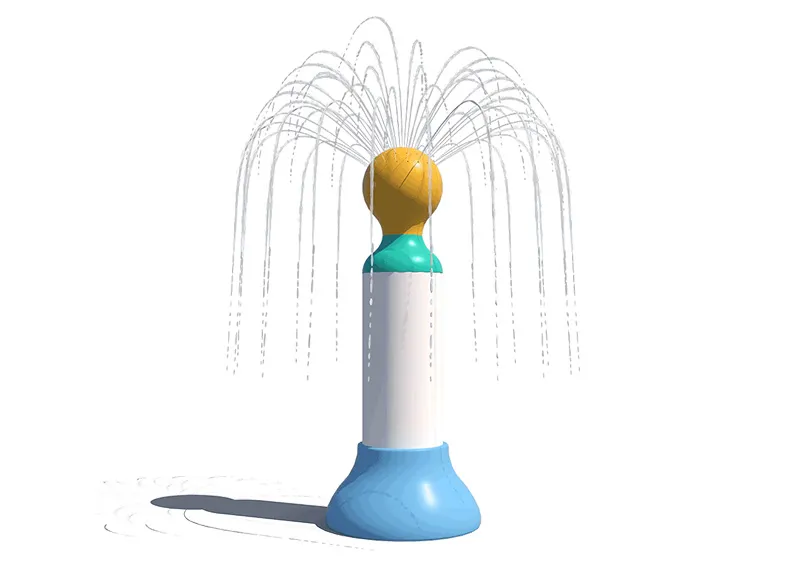 Globular Water Spray Playground Equipment