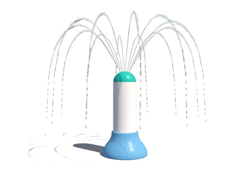 Stand Column Water Play Equipment