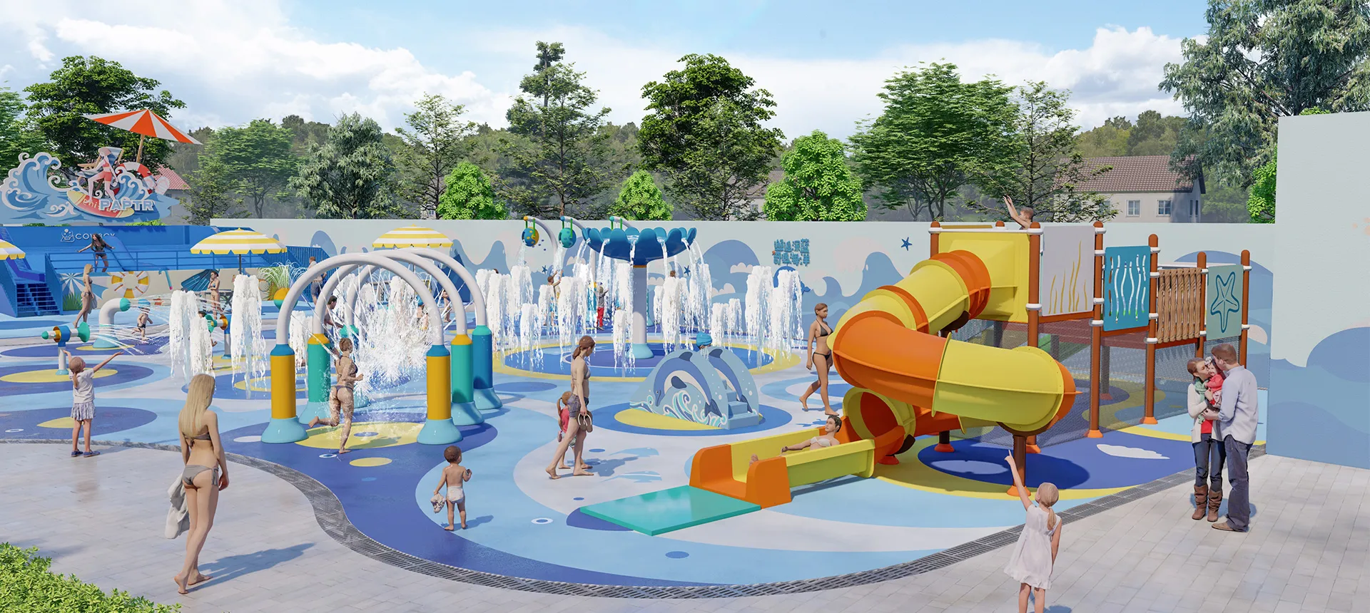 Premier Water Park Manufacturer Mooton Delivers Themed Splash Zone in Pakistan