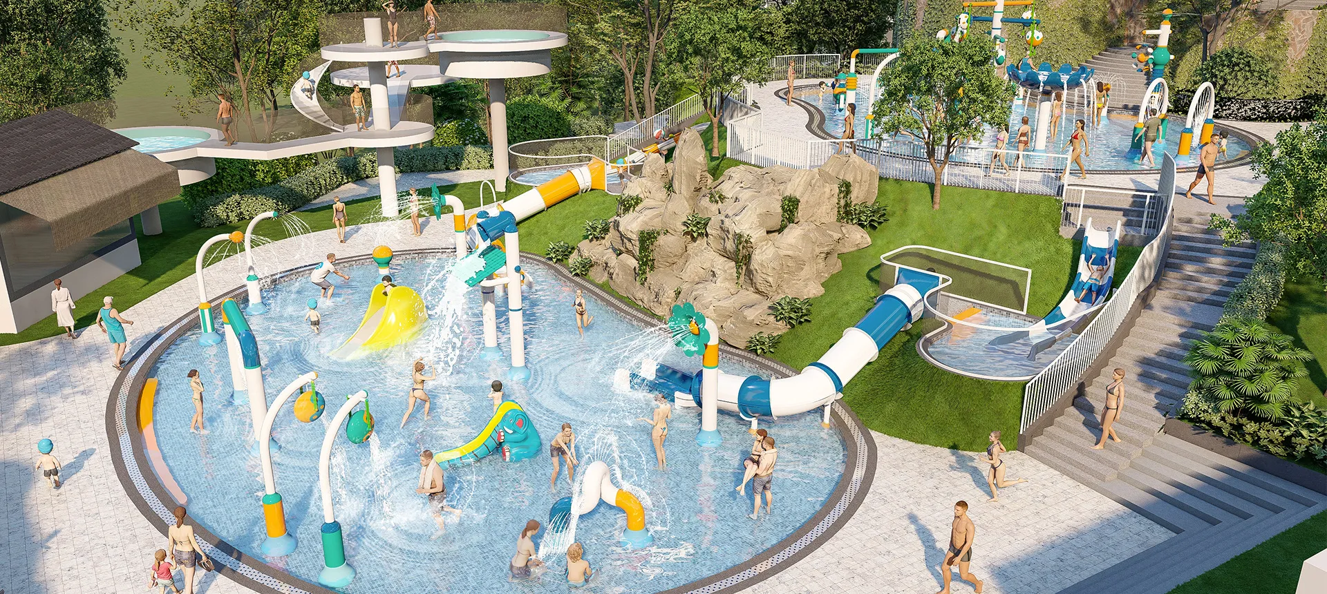 All-in-One Aqua Park Equipment Solution Transforms Yunnan Hot Spring Resort
