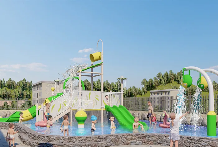 Shiyan Taijiquan Leisure Hotel Children’s Water Park Featuring Premium Aquatic Playground Equipment